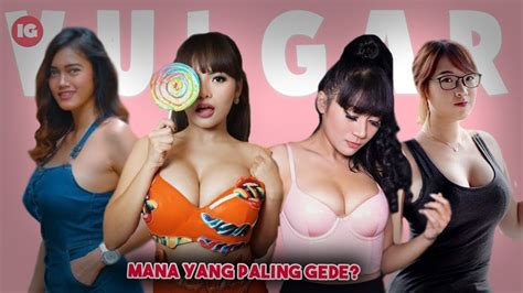 Gede Banget Youtuber Cantik Dan Seksi Di Indonesia Youtube