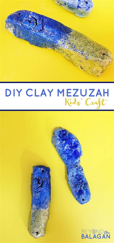 This Adorable Diy Clay Mezuzah Craft For Kids Is A Cool