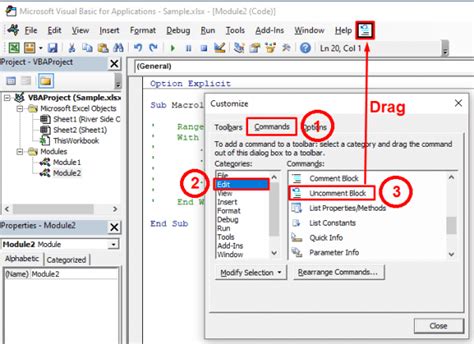 All About Comment Blocks In Vba Vba And Vbnet Tutorials Education