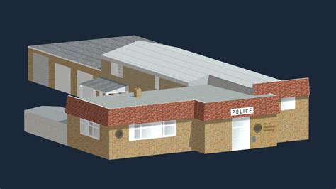 Hawkins Police Station Download Free 3d Model By Sea Land Air