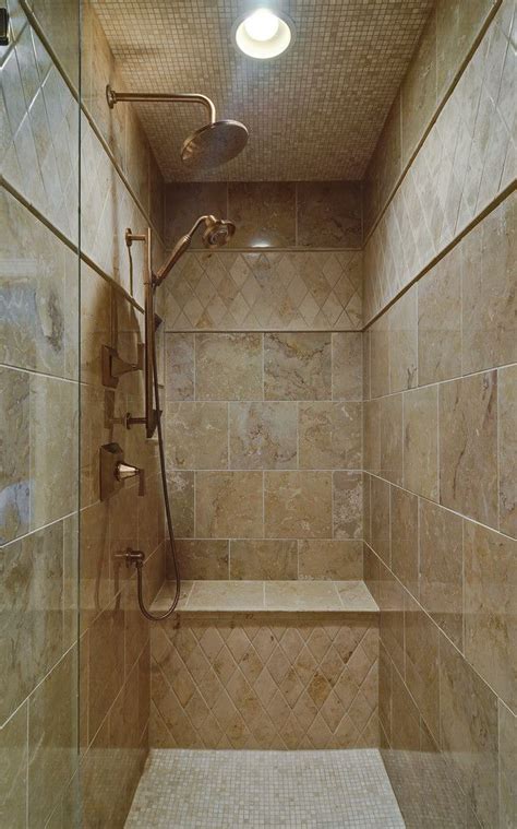 Luxurious white shower with a frameless glass door. Small narrow Bathroom Layouts with Shower | ... Post from ...