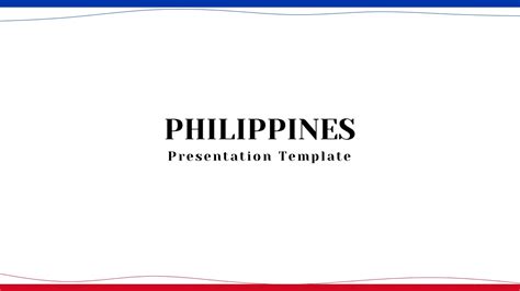 Free Philippines History PowerPoint Template Google Slides