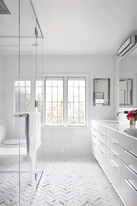 11 Bright White Bathrooms Cococozy Modern Master Bathroom Bathroom