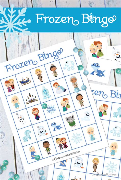 Free Frozen 2 Bingo Game