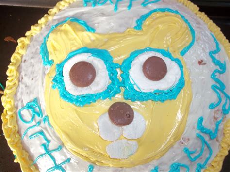 Joys Special Agent Oso Cake I Made For Her 3rd Birthday She Really