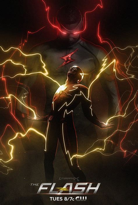 Flash Cw Flash Season 3 Poster By Litgraphix °° The Flash