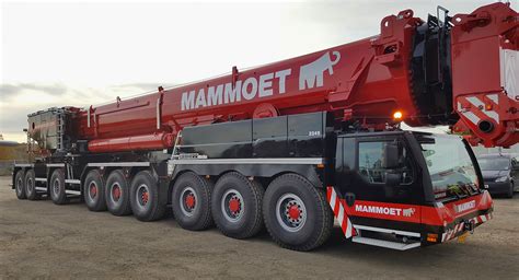 Mammoet Adds Second Liebherr Ltm 1750 91 All Terrain Mobile Crane To