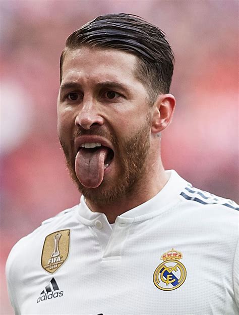 Sergio Ramos Of Real Madrid Celebrates Scoring His Teams Second Goal