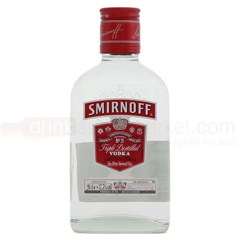 Smirnoff Red Vodka 20cl Alcohol And Booze