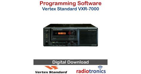 Vertex Standard Ce27 Vxr 7000 Programming Software Instant Download