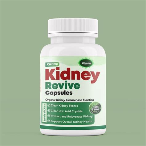 Kidney Revive Capsule Single 1 Pack Green Remedies International