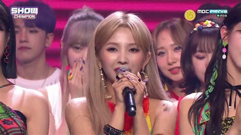 Gi Dle Have Taken Their First Win For Dumdi Dumdi On Mbc Music Show