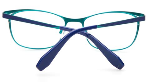 Izumi Os 9258 Col 2 Cobalt Aqua Eyeglasses Frame 51 17 135 Demo Lenses Missing 302687106281 Ebay