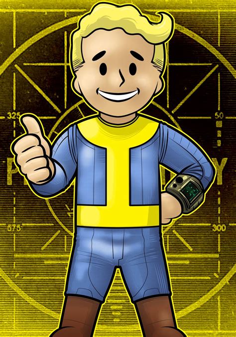 Vault Boy Vault Boy Fallout Concept Art Fallout Art