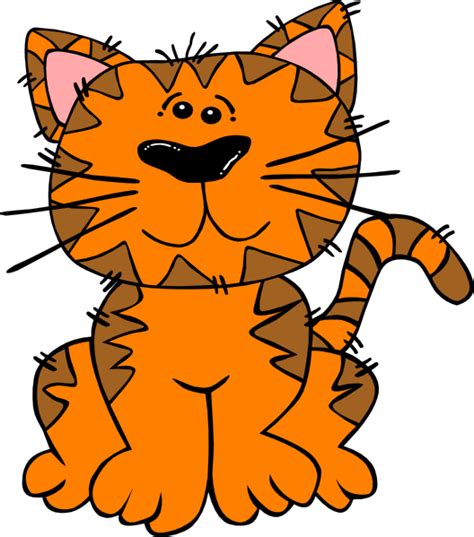 Orange Tabby Cat Clip Art At Vector Clip Art Online
