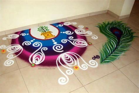 Sanskar Bharti Rangoli Designs Rangoli Designs Diwali Basic Colors