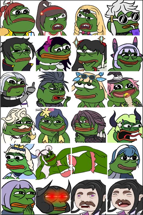 Transparent Background Pepe Emotes Discord Pic Cahoots