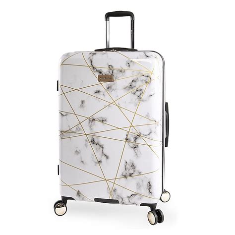 Juicy Couture® Vivian 29 Inch Hardside Spinner Checked Luggage In Marble Bed Bath And Beyond