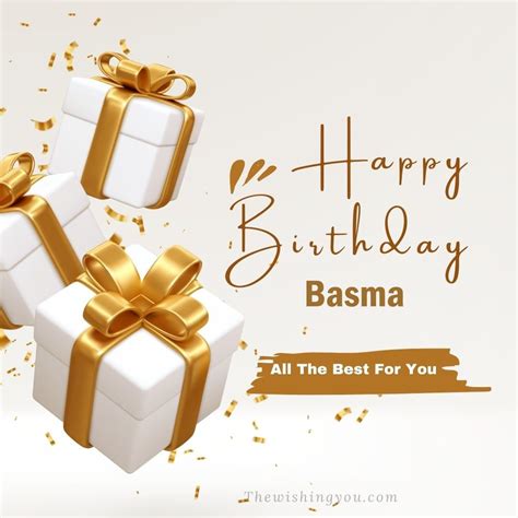 100 Hd Happy Birthday Basma Cake Images And Shayari