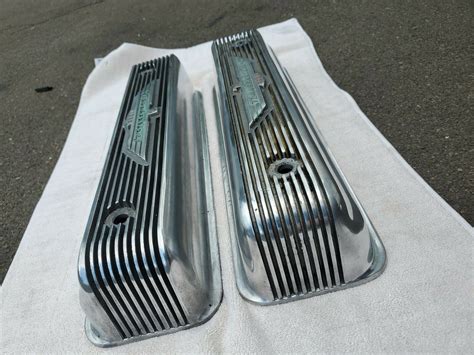 1955 1956 1957 Ford Thunderbird Aluminum Valve Covers Y Block 292 312