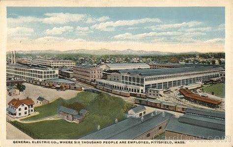 General Electric Co Pittsfield Ma Postcard