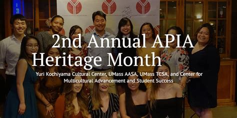 2nd annual apia heritage month dinner cmass umass amherst