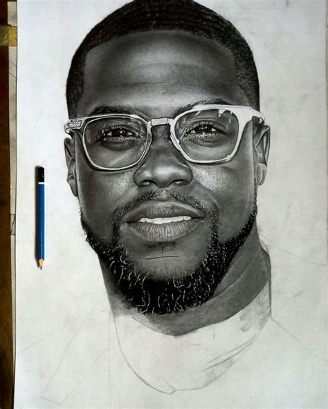 Kevin Hart Sketch By Nigerian Artist Goes Viral Gets Attention Of