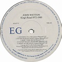 John Wetton - King's Road 1972-1980 - Vinyl Pussycat Records