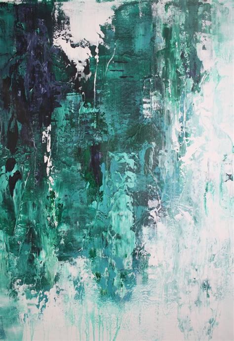 Title Muzo Xl Green Abstract Painting Modern Etsy Green Art