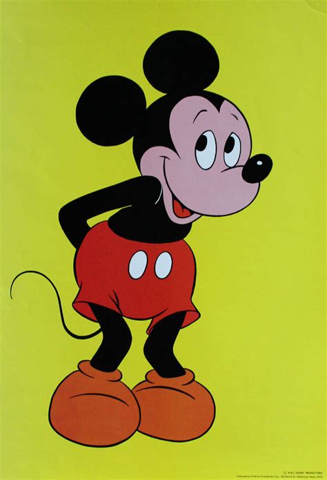 Mickey Mouse Vintage Poster Design House Studio Ltd
