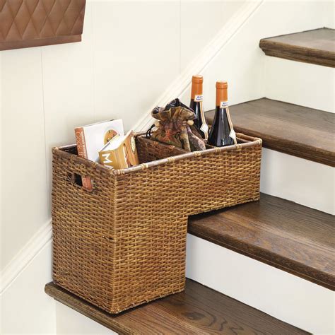 Stair Baskets For Storage Popsugar Home