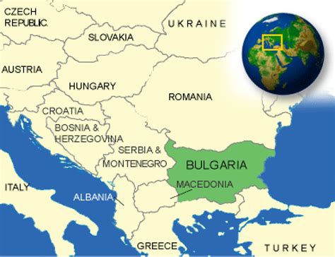 Bulgaria Map Facts