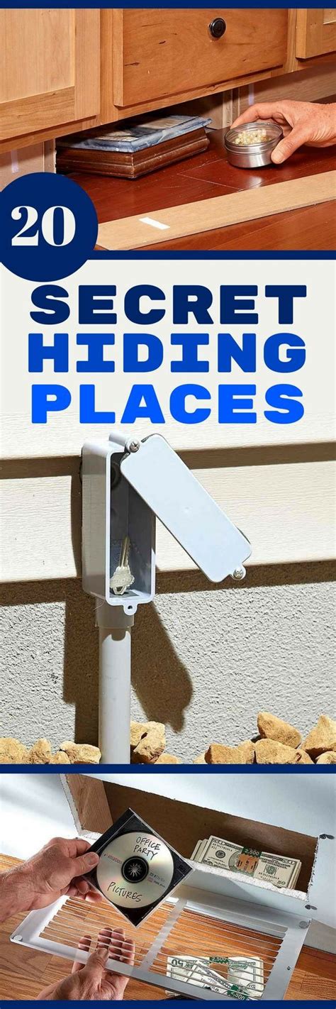 Secret Hiding Places Youve Never Thought Of Secret Hiding Places