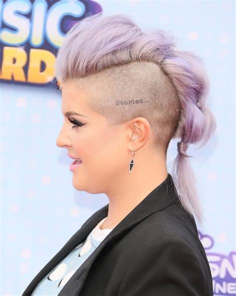 How Kelly Osbourne Proves It Is Best To Follow Your Own Beauty Rules Half Shaved Hair Hair
