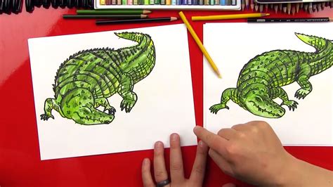 Perhaps cartoons are more your vibe. How To Draw A Realistic Crocodile - Art For Kids Hub