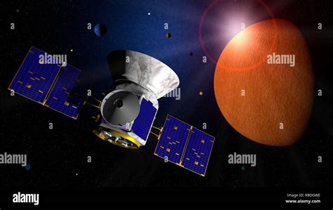 Transiting Exoplanet Survey Satellite Tess Space Telescope Traveling