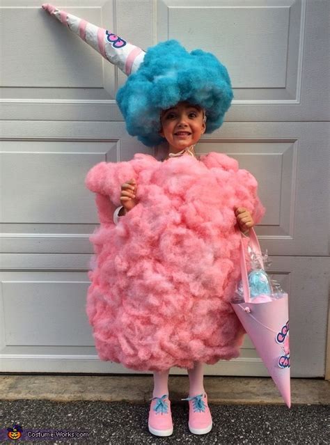 This is another really quick costume, so for those of you that may need any last. Homemade Cotton Candy Costume
