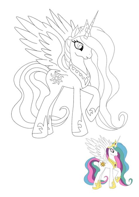 Princess Celestia Coloring Pages 2 Free Coloring Sheets 2020 My