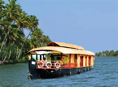 Kerala Backwaters House Boat Tourist Attraction