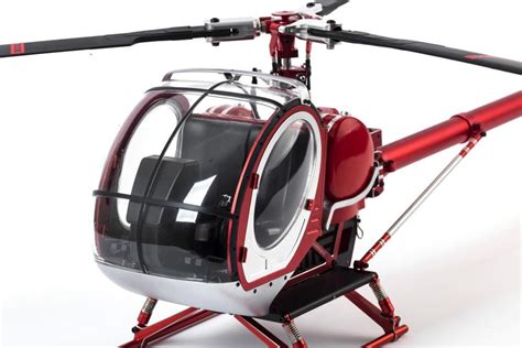 Schwarzer 300c Hughes 9ch Rc Helicopter Brushless Rtf All Metal High