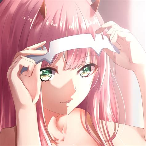 Profile Picture Zero Two X Zero Tumblr Zero Two Mobile Wallpaper By Yuki Aka