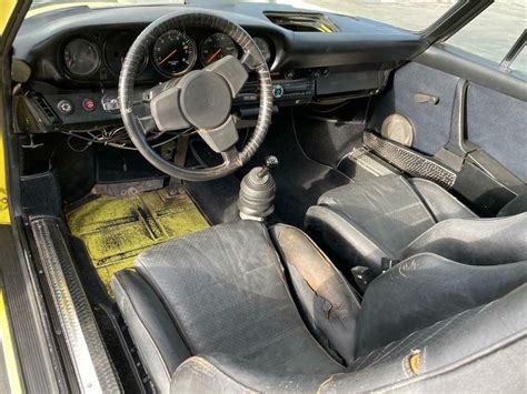 Yellow 911 Interior Barn Finds