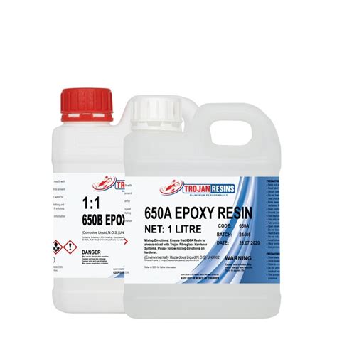650 Series Epoxy 5 Minute Adhesive Kit Trojan Fibreglass Online
