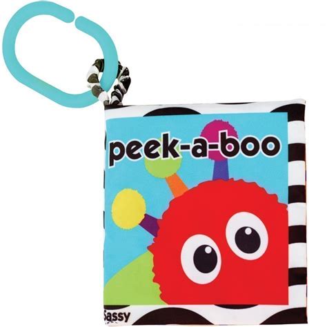Sassy Peek A Boo Book Aktiviteettikirja Lastentarvikekauppafi