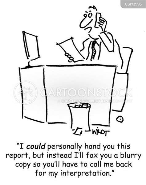 Written Report Cartoons And Comics Funny Pictures From Cartoonstock