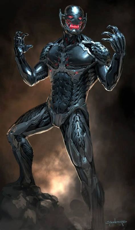 Avengers Age Of Ultron Concept Art Ultron By Phil Saunders