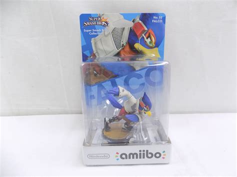 Boxed Brand New Nintendo Amiibo Super Smash Bros Falco 52 Figure
