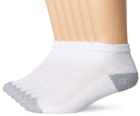 Hanes Cotton Freshiq X Temp Comfort Cool Ankle Socks In Whitegrey White For Men Save 95 Lyst