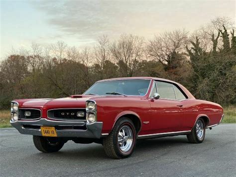 1966 Pontiac Gto Tri Power Hurst 4 Speed Restored Nice For Sale