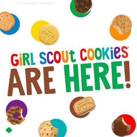 Girl Scout Cookie Booth At Rahway Recreation Center Rahway Recreation